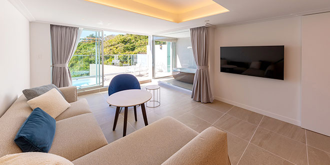 写真：デラックスジャグジースイート