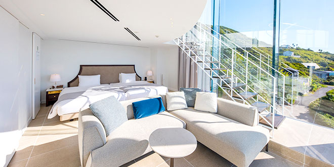 写真：メゾネットスイート