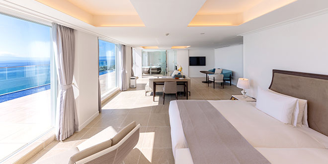 写真：ルーフトップテラススイート